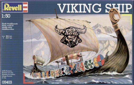 Revell Wikingerschiff Modellbausatz 1/50