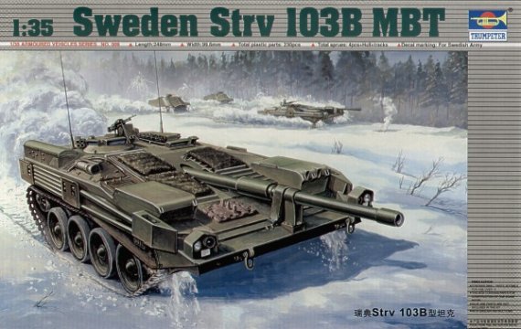 Trumpeter Strv.103B Char su�dois 1/35