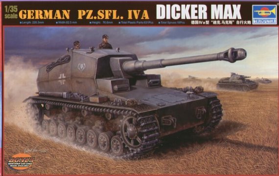 Trumpeter 1/35 10,5cm K.Pz.Sfl.IVa Dicker Max