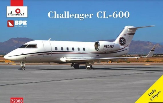 1/72 Bombardier Challenger CL-600 for N604EF