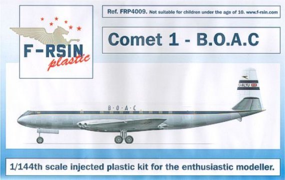 1/144 de Havilland Comet 1. Decals BOAC