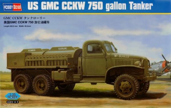 1/35 US GMC CCKW 750 Gallon Tanker
