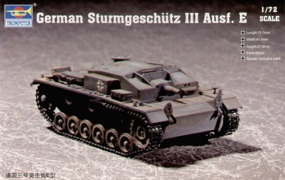 Trumpeter StuG.III Ausf.E 1/72