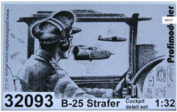 1/32 B-25 Strafer Cockpit set (HK MODEL)
