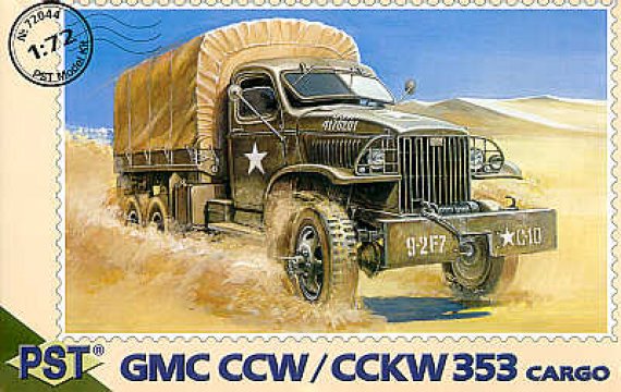PST 1/72 GMC CCW/CCKW 353 Camion Cargo