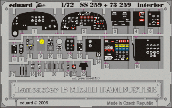 Lancaster B Mk.III Dambuster interior  (HAS)