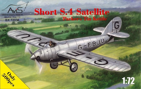 1/72 Short S.4 Satellite Parkers Tin Kettle