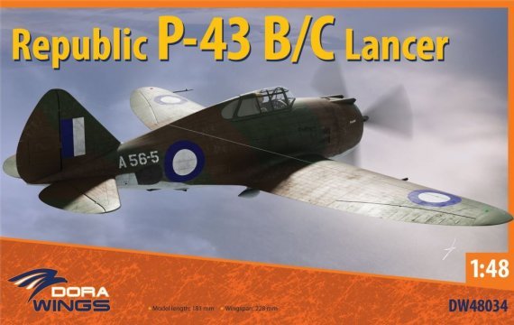 1/48 Republic P-43B/C Lancer