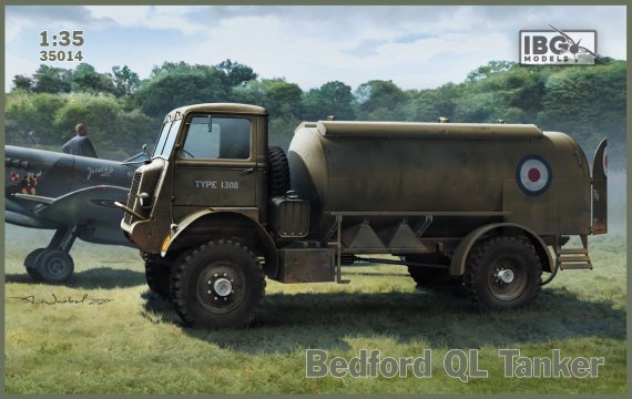 1/35 Bedford Ql Petrol Tanker