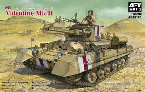 1/35 Valentine Mk.II British Infantry