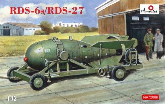 1/72 Soviet hydrogen bomb RDS-6s/RDS-27