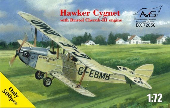 1/72 Hawker Cygnet with Bristol Cherub-III engine