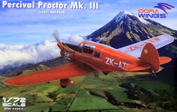 1/72 Percival Proctor Mk.III civil