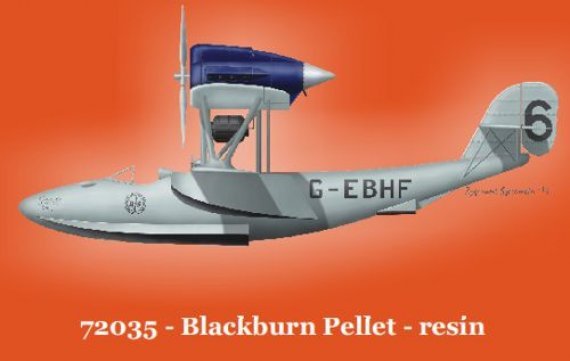 1/72 Blackburn Pellet flying boat