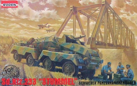 1/72 Sd.Kfz. 233 'Stummel'