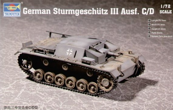 Trumpeter StuG.III Ausf.C/D 1/72