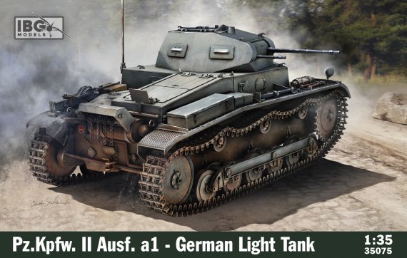 1/35 Pz.Kpfw. II Ausf. A1 German Light Tank