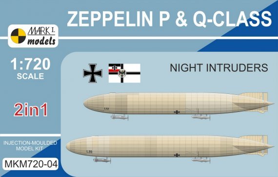 1/720 Zeppelin P & Q-class Night Intruders
