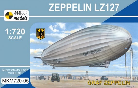 1/720 Zeppelin LZ127 Graf Zeppelin
