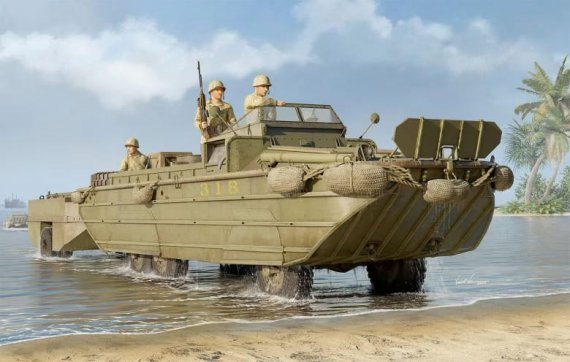 1/35 US Gmc DUKW-353 with WTCT-6 Trailer
