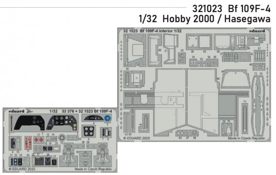 1/32 SET Bf 109F-4 for H.2000/Hasegawa