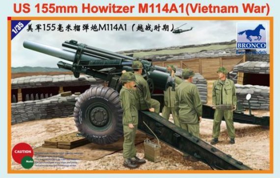 1/35 US 155mm Howitzer M114A1 (Vietnam War)