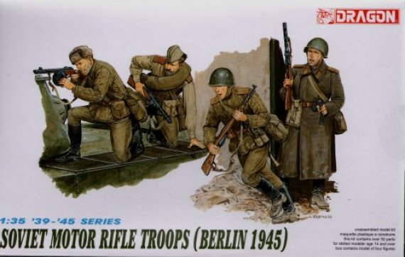 Dragon 1/35 Figurines Troupes Sovi�tiques Berlin 1945