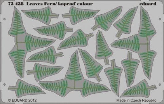 1/72 Leaves Fern colour (1/72)