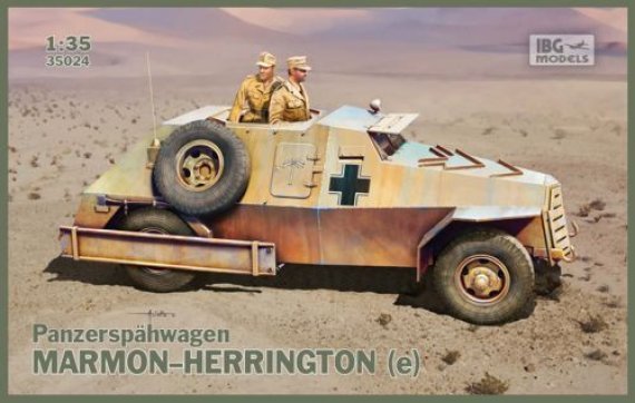1/35 Panzerspahwagon Marmon-Herrington (e) captured vehicle. Inc