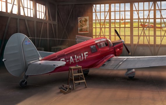 1/48 Percival Proctor Mk.III civil