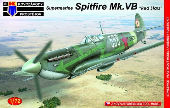 1/72 Supermarine Spitfire Mk.VB Red Stars