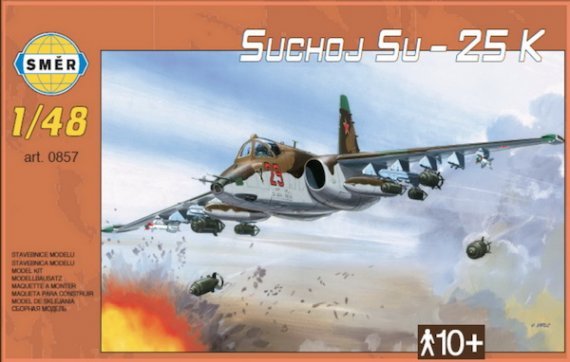 Smer 1/48 Sukhoi Su-25K Multimarcature