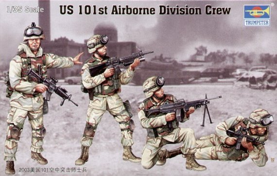 Trumpeter Figurine 101st Airborne Division Crew 1/35