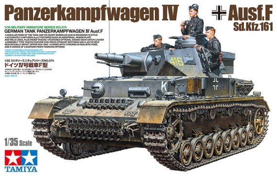 1/35 Pz.Kpfw.IV Ausf.F with figures