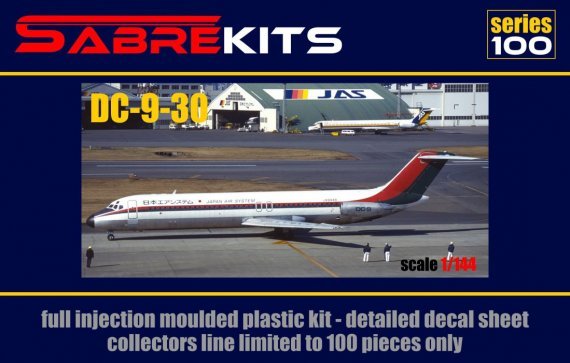 1/144 Douglas DC-9-30 Jas ex-Fly, new decals