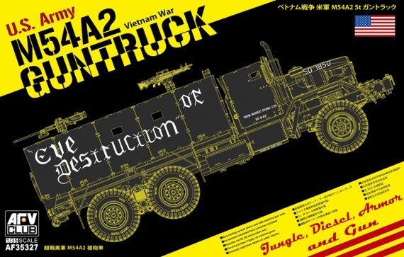 1/35 US M54A2 5-ton Gun Truck