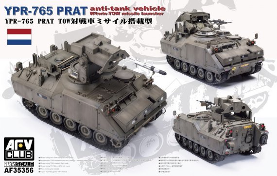 1/35 Dutch Army YPR-765 Prat Pantser Rups Anti-Tank