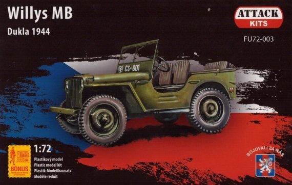 1/72 Willys Mb Dukla 1944 S-Model