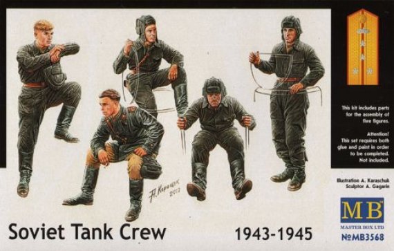1/35  Soviet Tank Crew 1943-1945