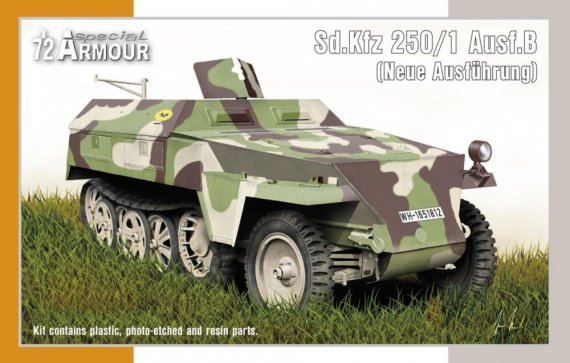 1/72 Sd.Kfz. 250/1 Ausf.B Neue Ausfhrung