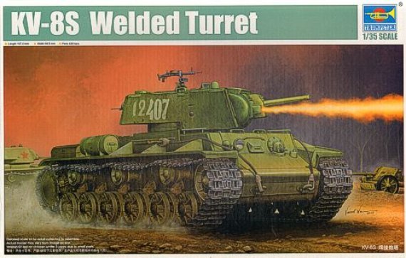 1/35 Russian KV-8S Welded Turret