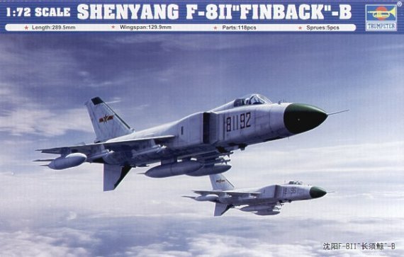 Trumpeter Shenyang F-8 Finback-B 1/72