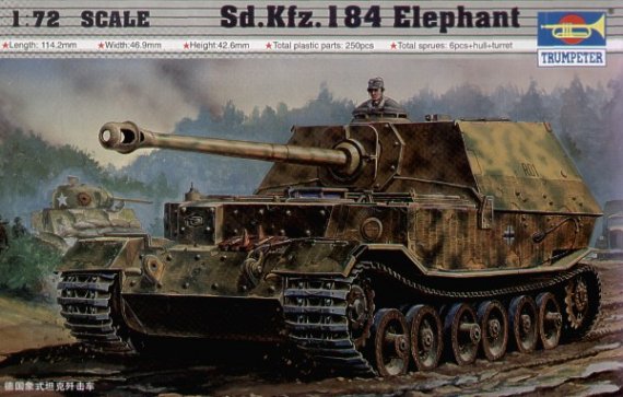 Trumpeter Sd.Kfz.184 Elefant 1/72