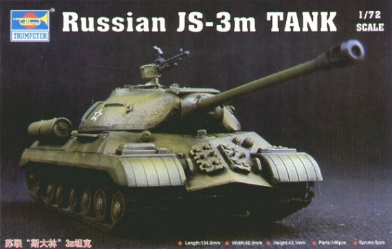 Trumpeter Panzer Soviet Jozef Stalin IS-3M 1/72