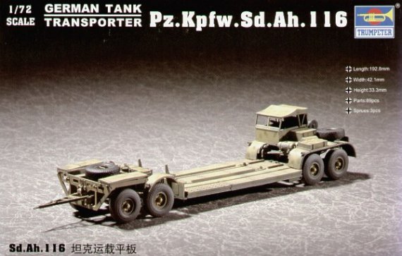 Trumpeter Sd.Ah.116 Porte-char 1/72