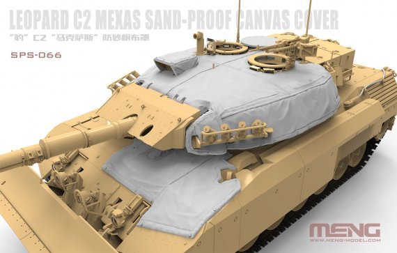 1/35 Canadian Leopard C2 MEXAS Sand-Proof Canvas Cover