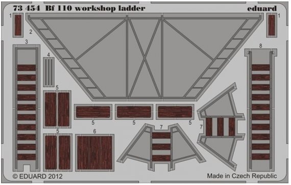 1/72 Bf 110 workshop ladder (EDU)