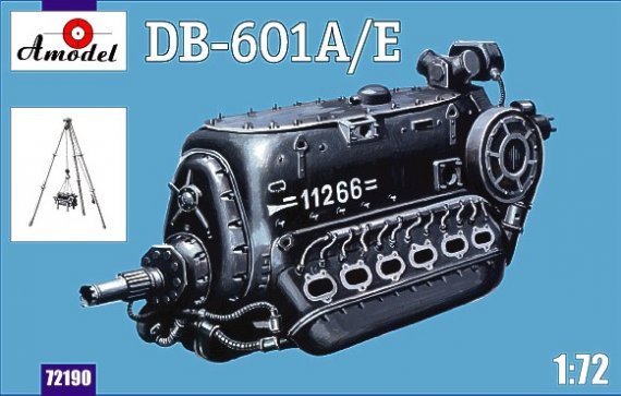 1/72 Daimler-Benz DB-601A/E engine