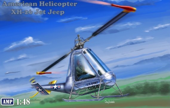 1/48 XH-26 Jet Jeep American helicopter