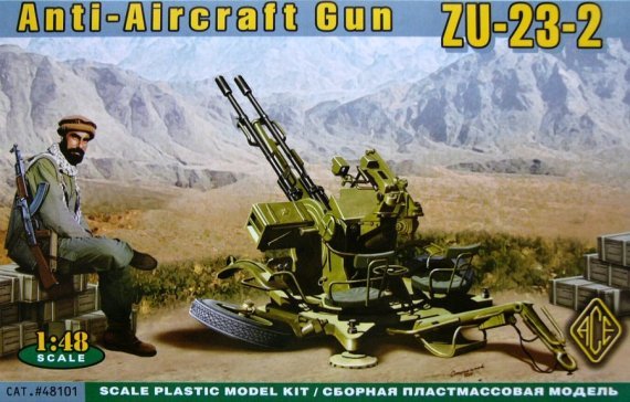 1/48 ZU-23-2 Anti-Aircraft Gun